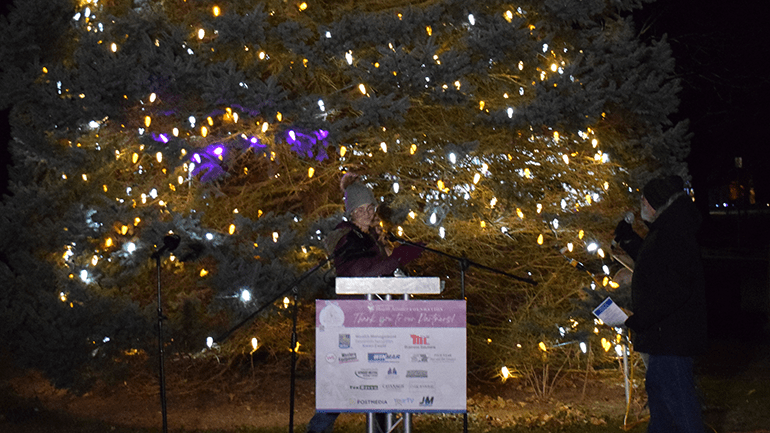 CKHA Foundation lights the Christmas Wish Trees in honour of those we’ve lost