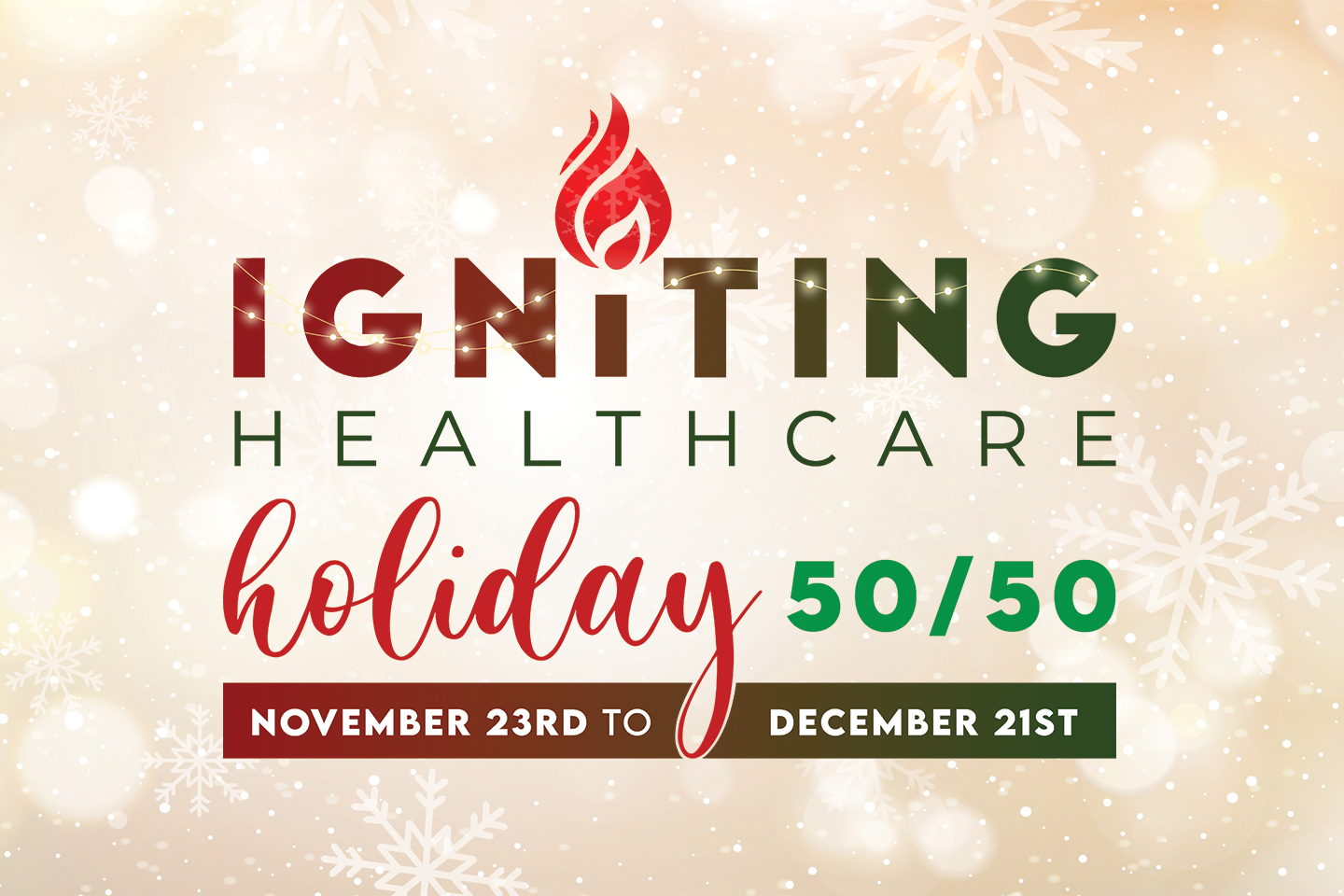 CKHA Foundation set to Ignite Healthcare once again with first ever Holiday  50/50 – Chatham-Kent Health Alliance Foundation