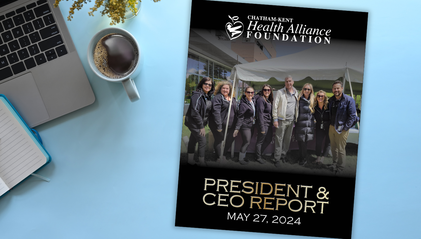 President & CEO Report – May 27, 2024